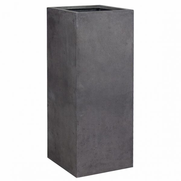 Jardiniera POLYSTONE COLUMN antracit 35x35x70 cm