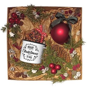 Set cadou pentru Craciun - Merry Christmas to all (Personalizat)