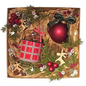 Set cadou pentru Craciun – Christmas special pattern (Personalizat)