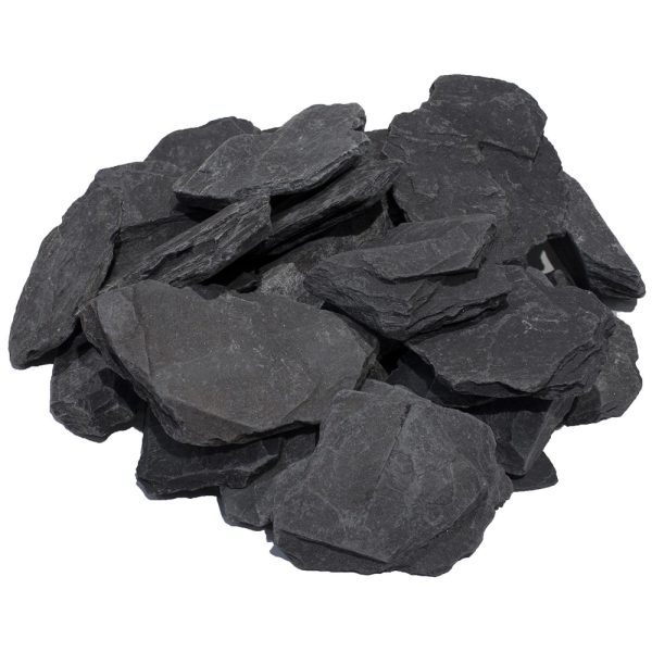 Piatra decorativa ardezie ROCKS antracit 4-7 cm