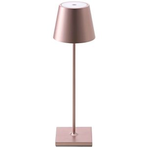 Lampa LED Nuindie 38 cm - roz-auriu anodizat