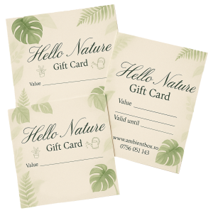 Card cadou/Voucher digital - Hello Nature