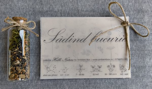 Sadeste prietenie - Kit cu seminte de flori de camp - imagine 5