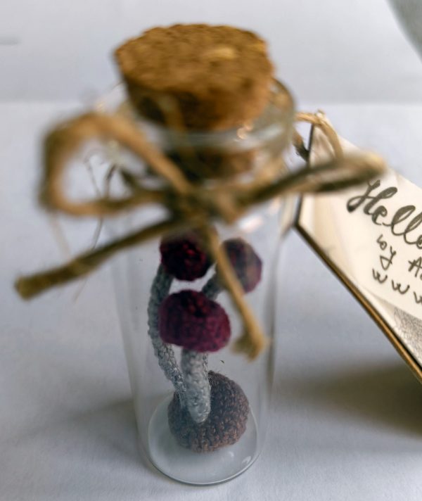 Ciupercute crosetate – decor handmade in miniatura