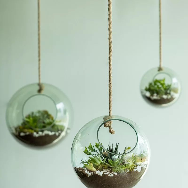 Glob suspendat din sticla reciclata - imagine 2