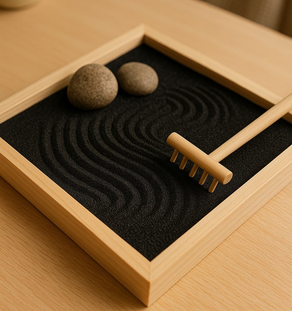 Nisip negru pentru gradina Zen - imagine 3